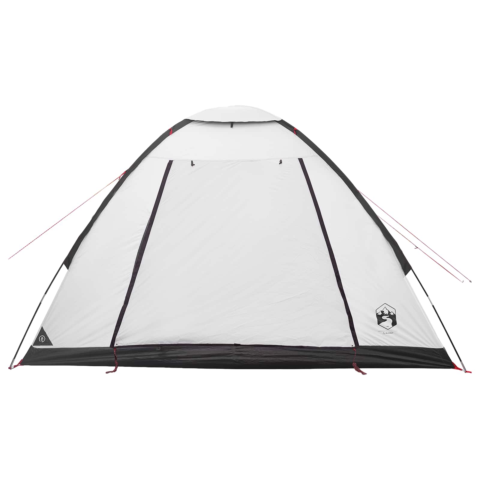 Kamperen tent met dak Wit Blackout 275 x 215 x 125 cm