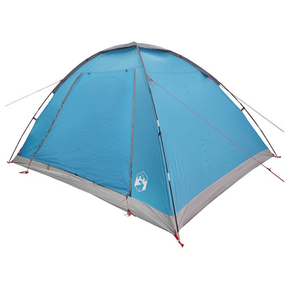 Kamperen tent met dak Blauw 6-persoons Polyester en staal
