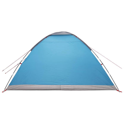 Kamperen tent met dak Blauw 6-persoons Polyester en staal