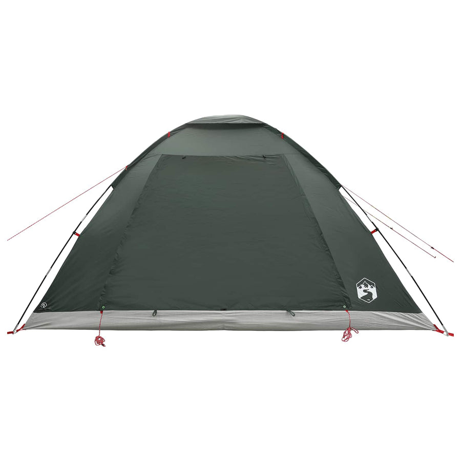 Kamperen tent Legergroen 335 x 275 x 180 cm Polyester en staal