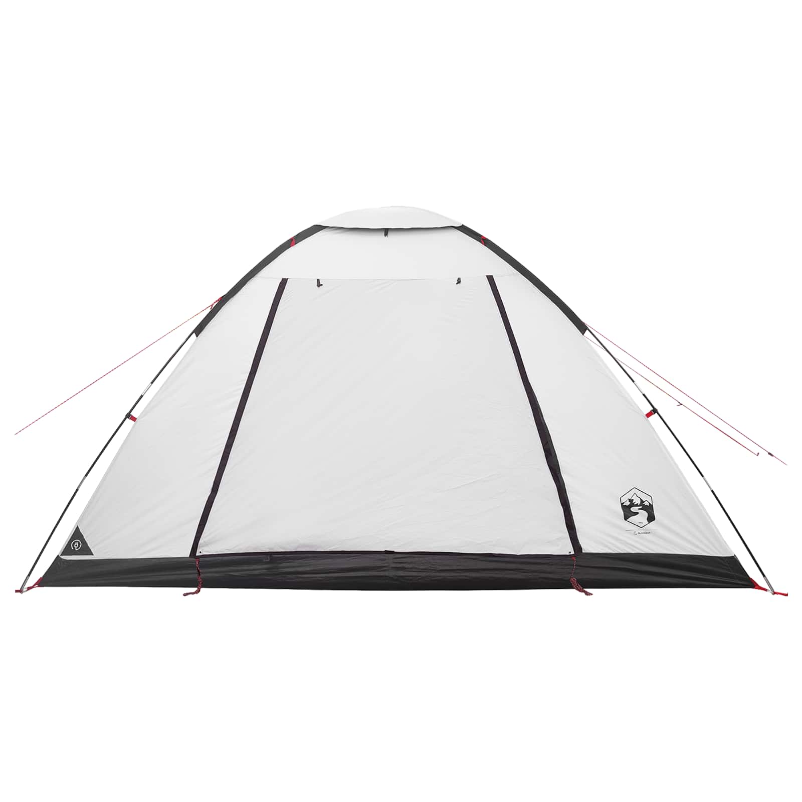 Kamperen tent met dak Wit Blackout 335 x 275 x 180 cm