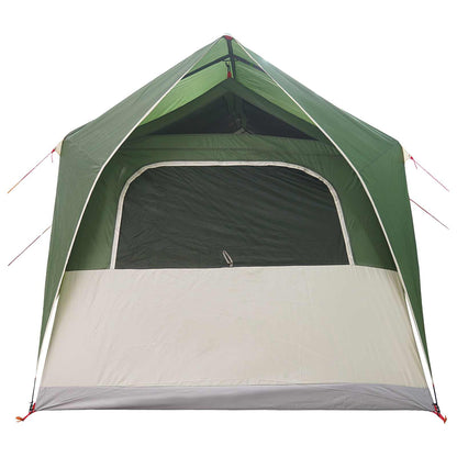 Tunneltent met dak Groen 8-persoons Polyester en staal