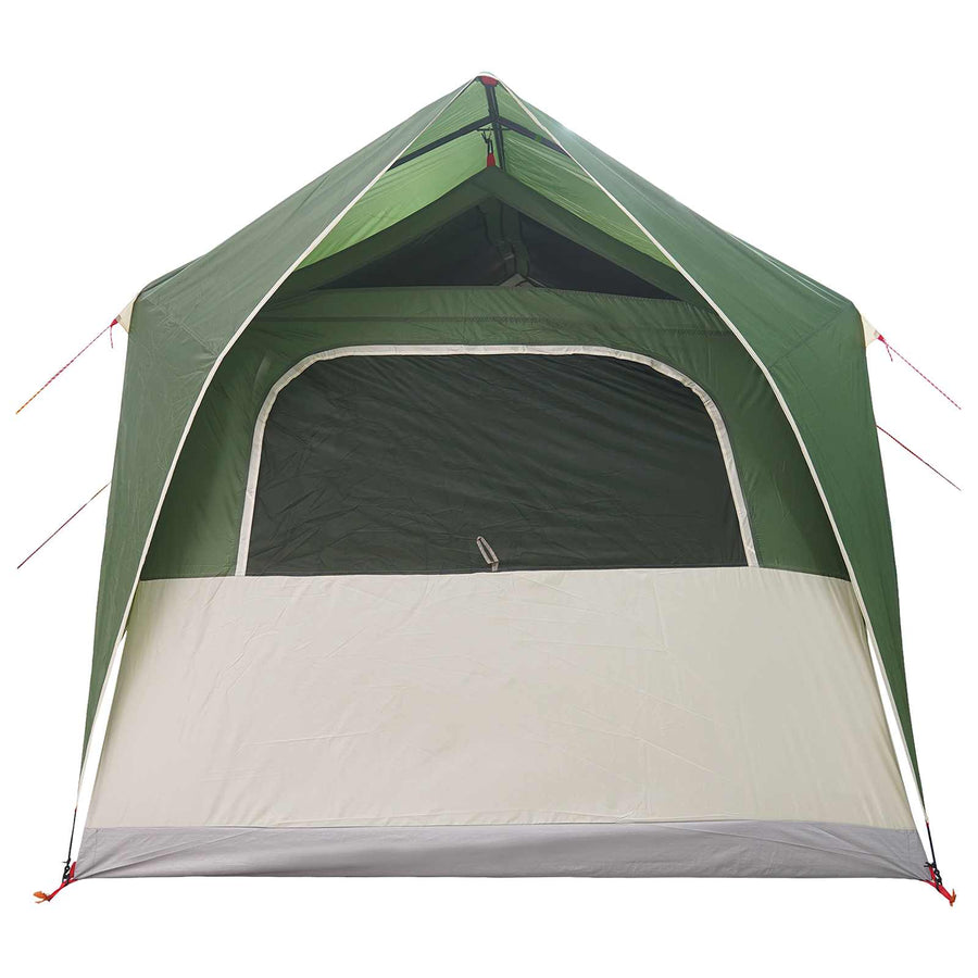 Tunneltent met dak Groen 8-persoons Polyester en staal