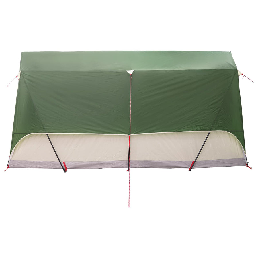 Tunneltent met dak Groen 8-persoons Polyester en staal
