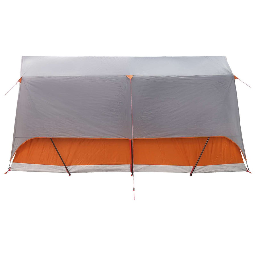Tunneltent Grijs en Oranje 8-persoons Polyester en staal