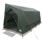 Tunneltent 8-persoons 426x243x210 cm leger groen polyester staal