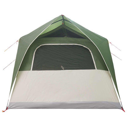 Tunneltent met dak Groen 10-persoons Polyester en staal
