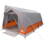 Tunneltent 10 personen 426x310x228 cm grijs oranje