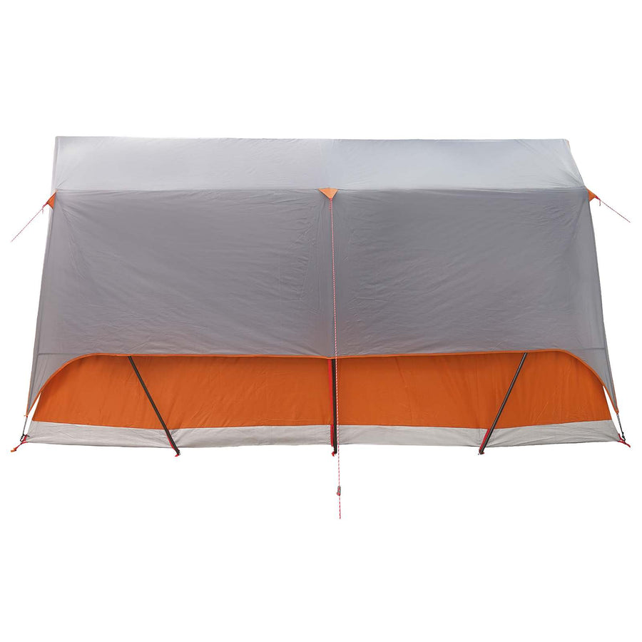 Tunneltent Grijs en Oranje 10-persoons Polyester en staal