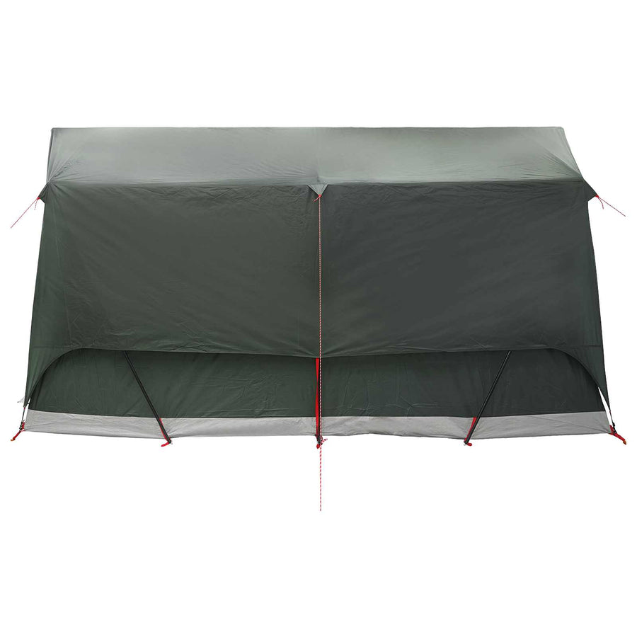 Tunneltent met dak Leger groen 10-persoons Polyester en staal