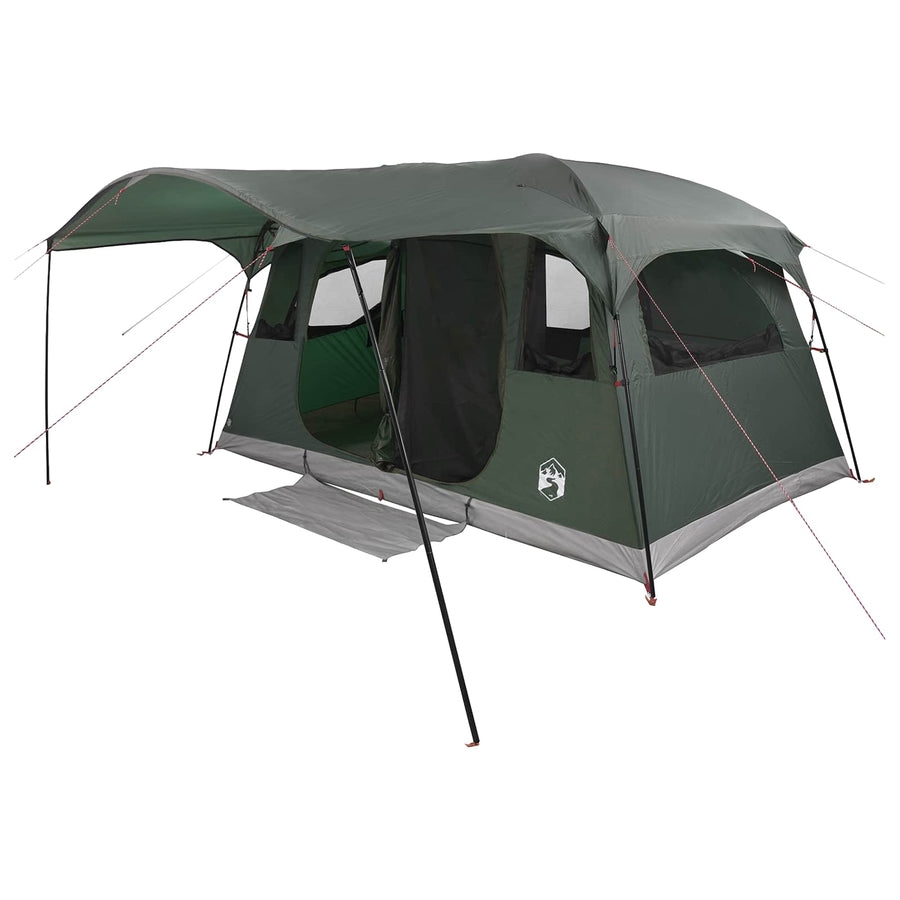 Tunneltent Legergroen 366 x 244 x 198 cm Polyester en staal