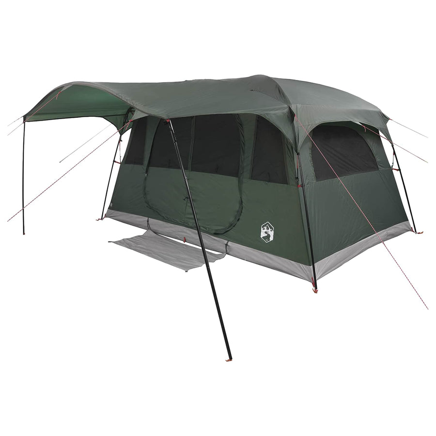Tunneltent Legergroen 366 x 244 x 198 cm Polyester en staal