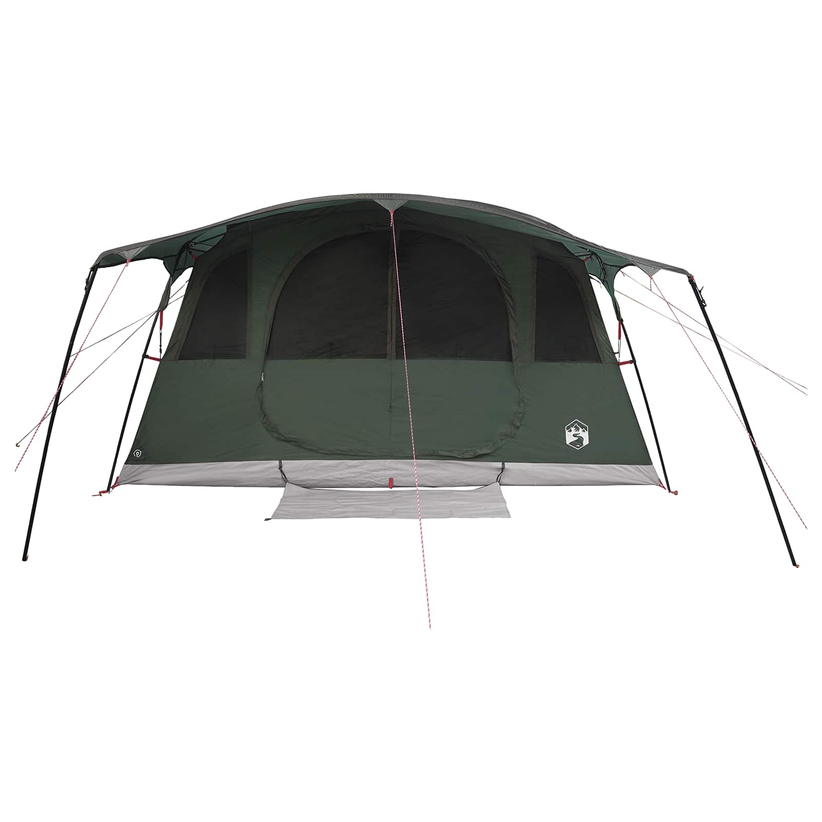 Tunneltent Legergroen 366 x 244 x 198 cm Polyester en staal