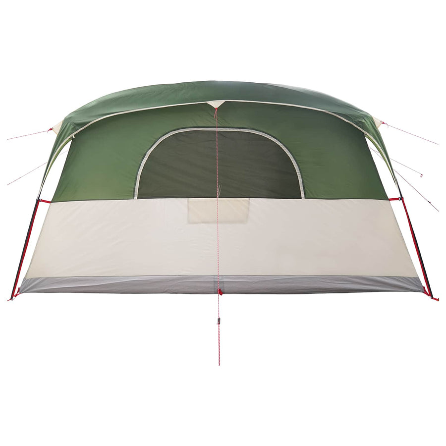 Tunneltent met dak Groen 427 x 305 x 205 cm Polyester en staal