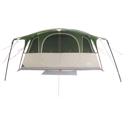 Tunneltent met dak Groen 427 x 305 x 205 cm Polyester en staal