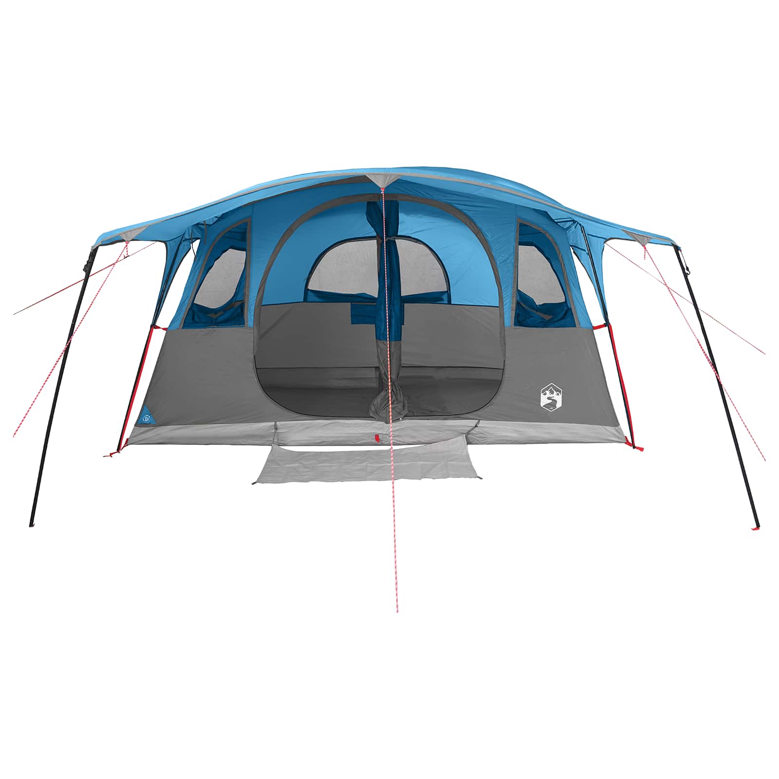 Tunneltent met dak Blauw 427 x 305 x 205 cm Polyester en staal