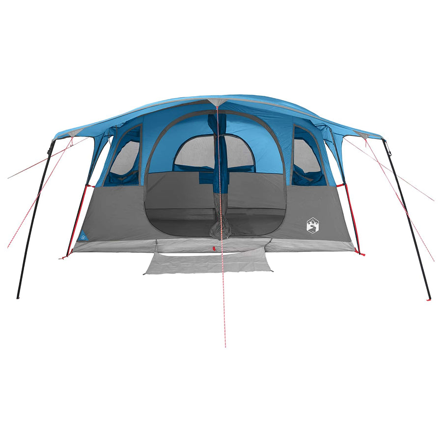 Tunneltent met dak Blauw 427 x 305 x 205 cm Polyester en staal