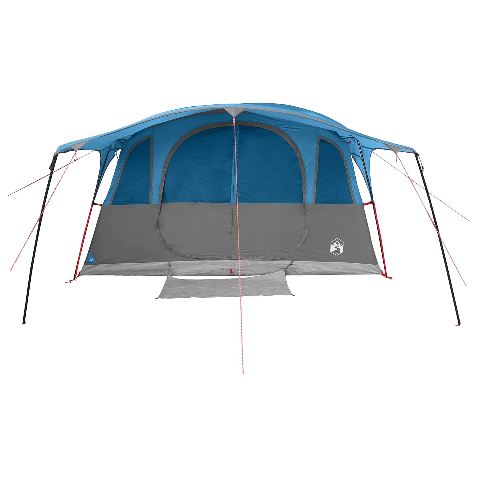 Tunneltent met dak Blauw 427 x 305 x 205 cm Polyester en staal