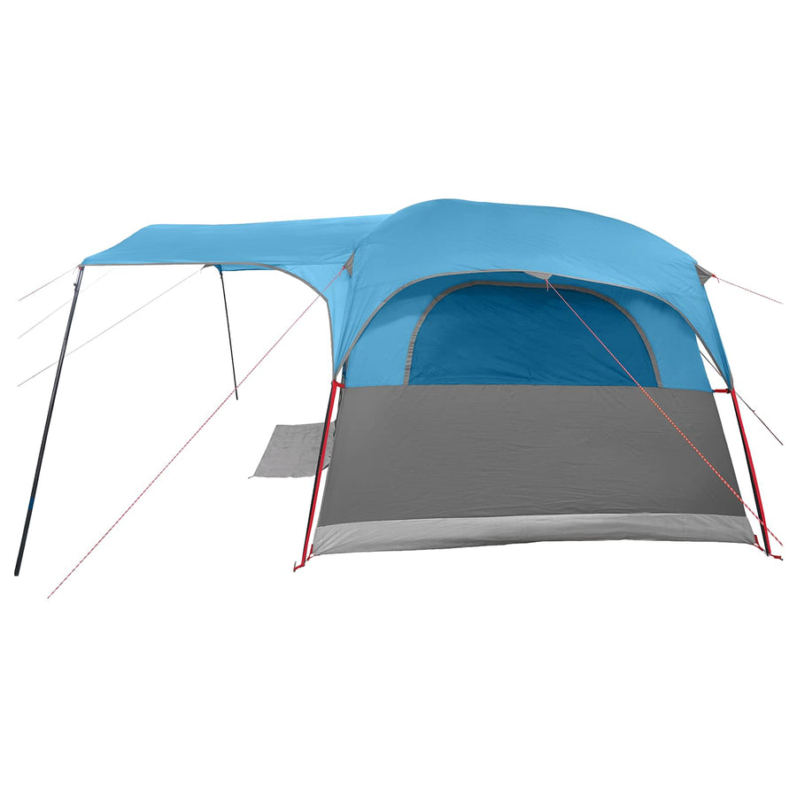 Tunneltent met dak Blauw 427 x 305 x 205 cm Polyester en staal