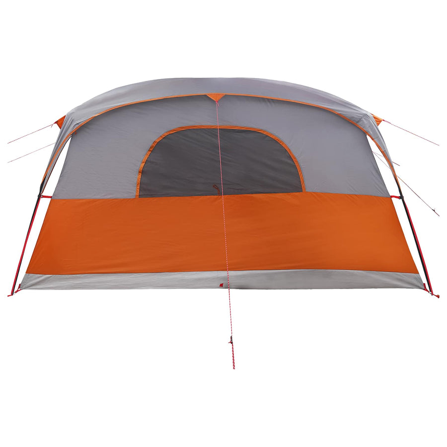 Tunneltent met dak Grijs en Oranje 427 x 305 x 205 cm