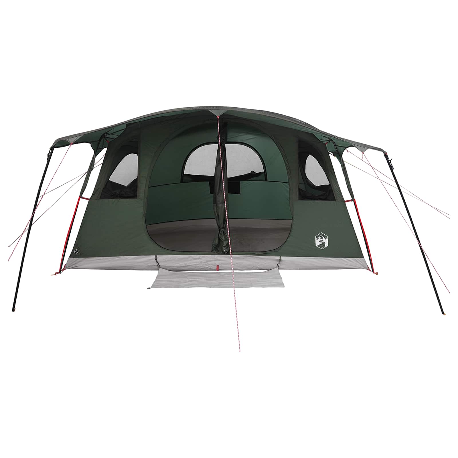 Tunneltent Legergroen 427 x 305 x 205 cm Polyester en staal