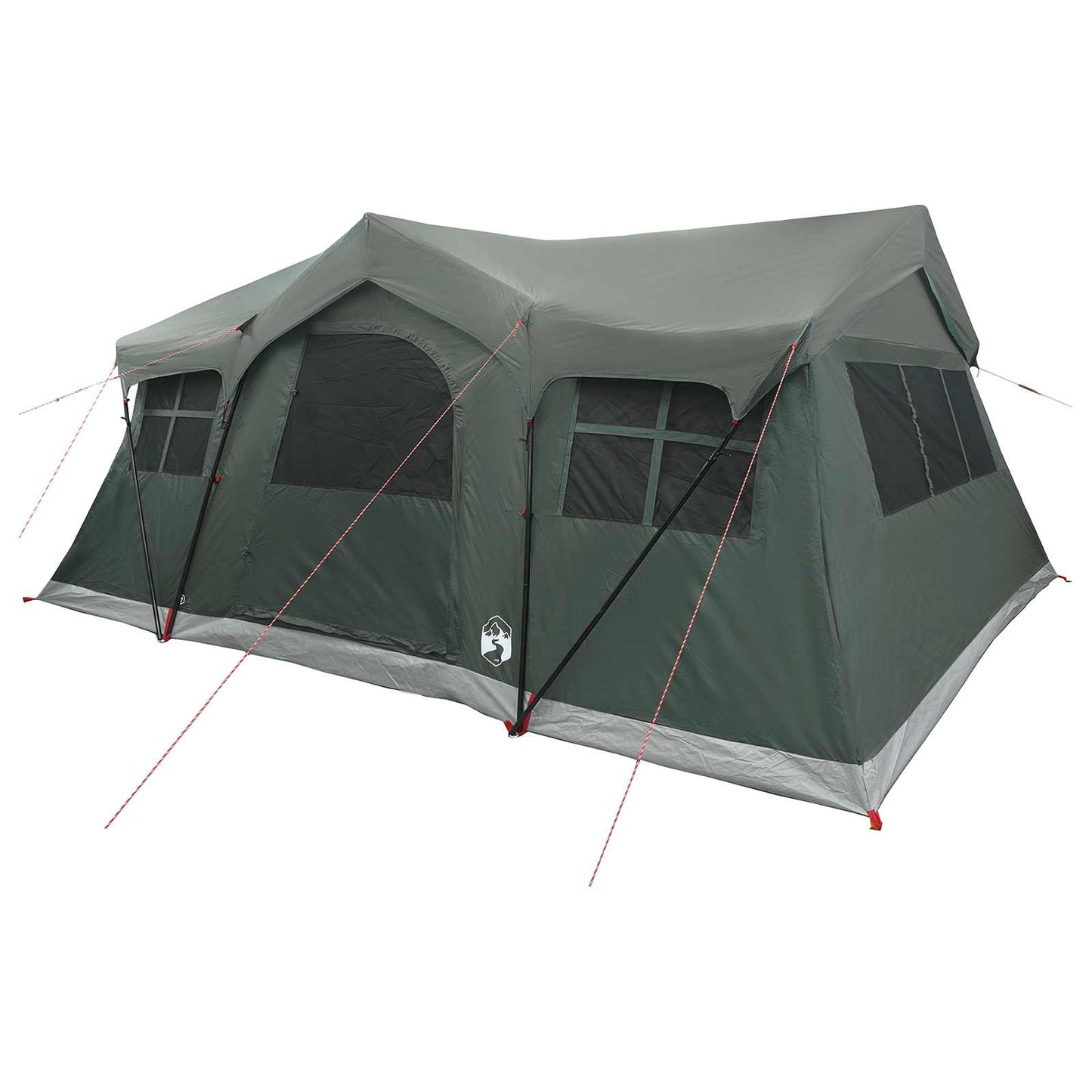 Gezinstent Legergroen 487 x 340 x 216 cm Polyester en staal