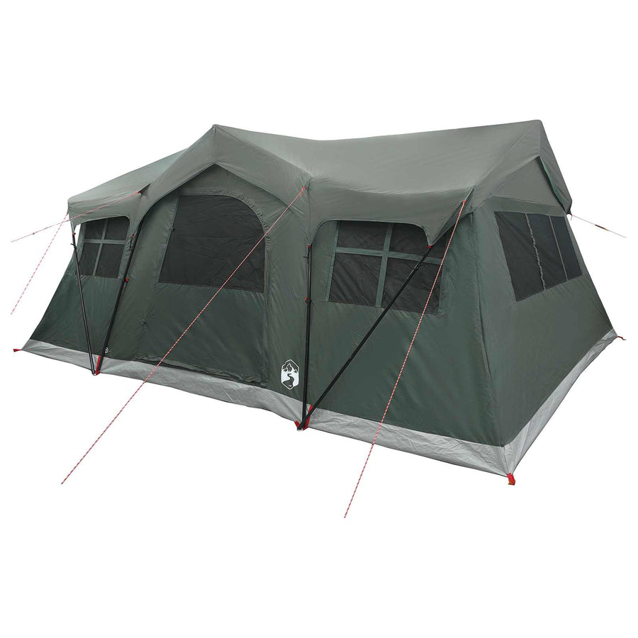 Gezinstent Legergroen 487 x 340 x 216 cm Polyester en staal