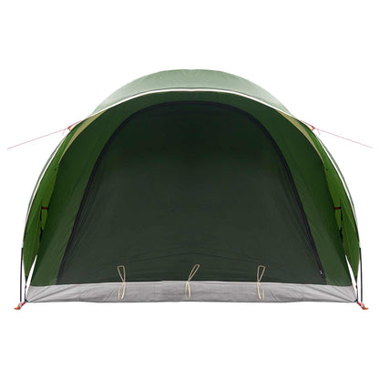 Tunneltent met dak Groen 370 x 275 x 210 cm Polyester en staal