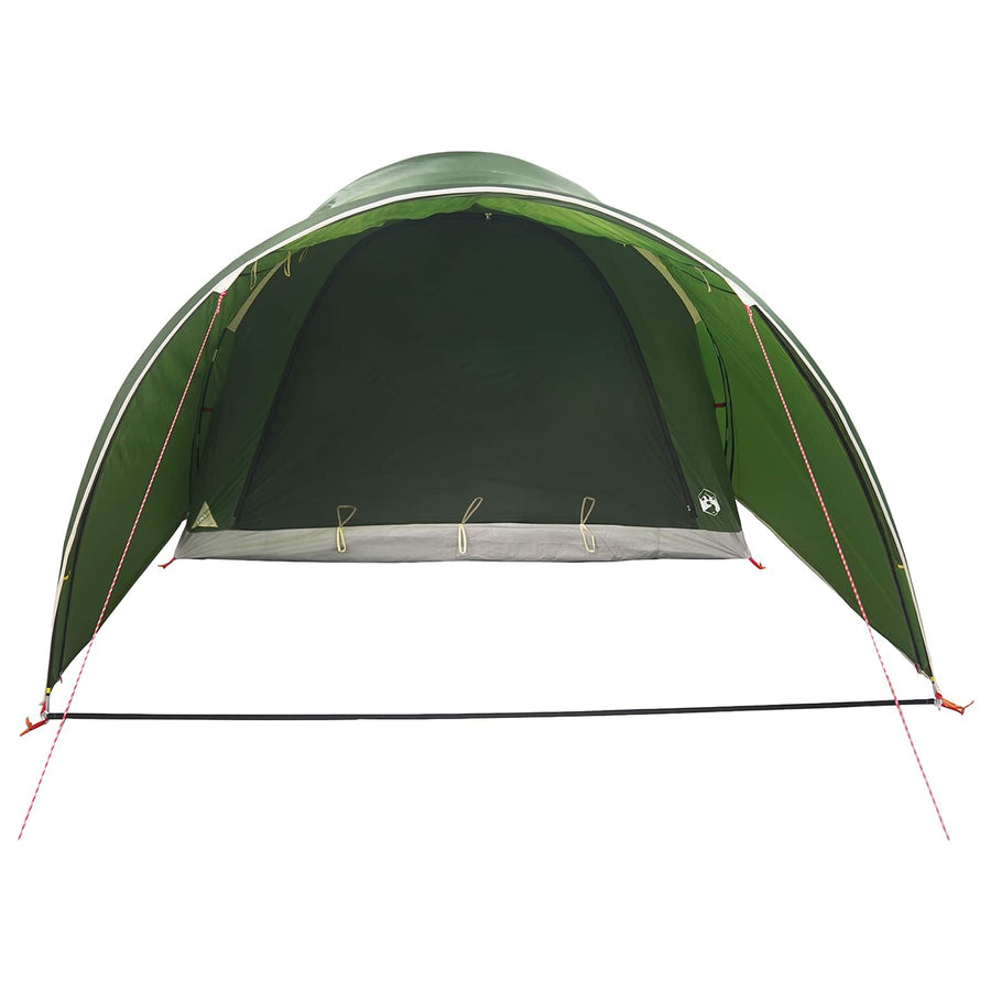 Tunneltent met dak Groen 370 x 275 x 210 cm Polyester en staal