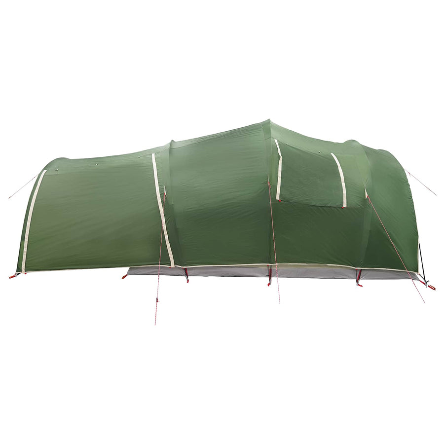 Tunneltent met dak Groen 370 x 275 x 210 cm Polyester en staal