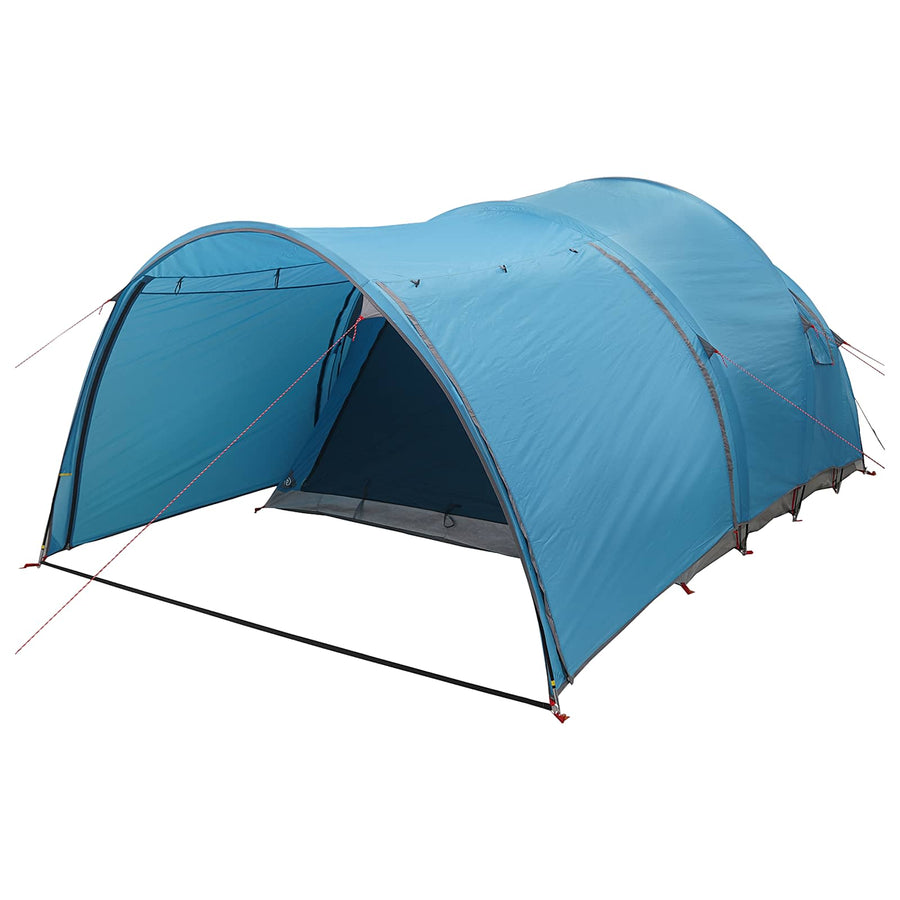 Tunneltent met dak Blauw 370 x 275 x 210 cm Polyester en staal