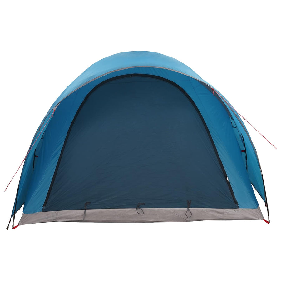 Tunneltent met dak Blauw 370 x 275 x 210 cm Polyester en staal