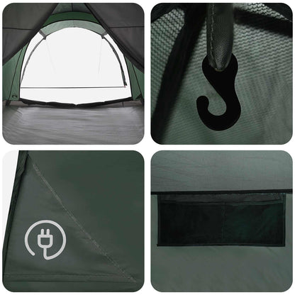 Tunneltent Legergroen 370 x 275 x 210 cm Polyester en staal