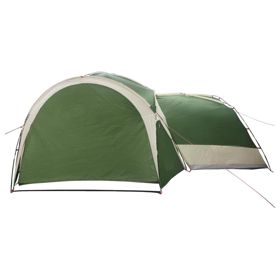 Zijtent met dak Groen 410 x 410 x 250 cm Polyester en staal