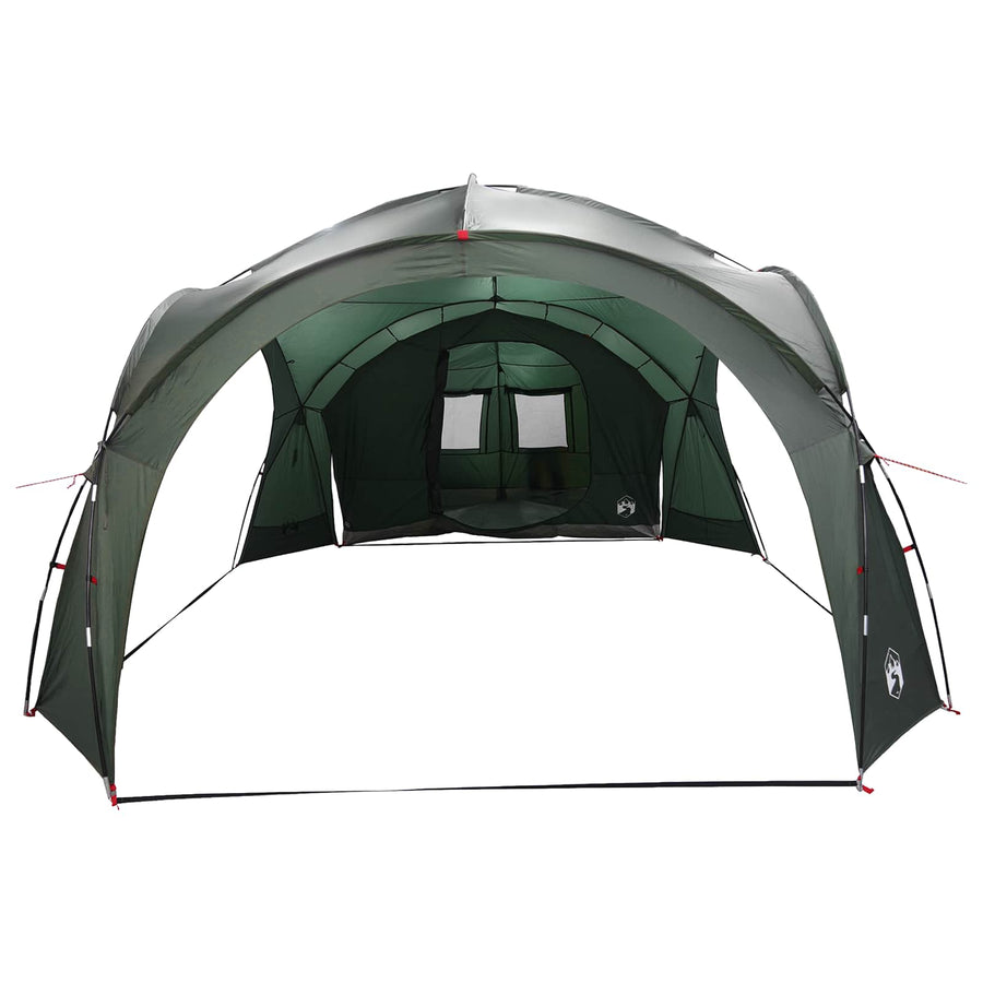 Zijtent Legergroen 410 x 410 x 250 cm Polyester en staal