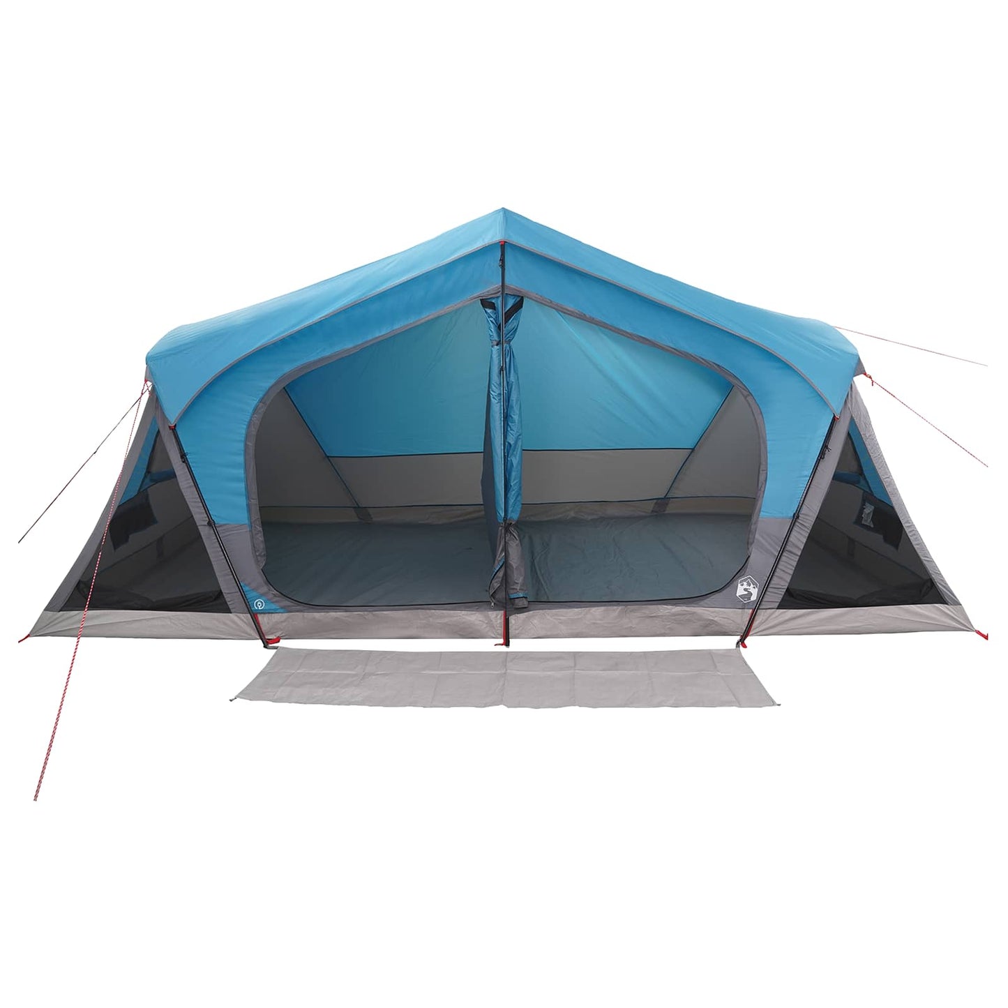 Huisje Tent met dak Blauw 480 x 273 x 205 cm Polyester en staal