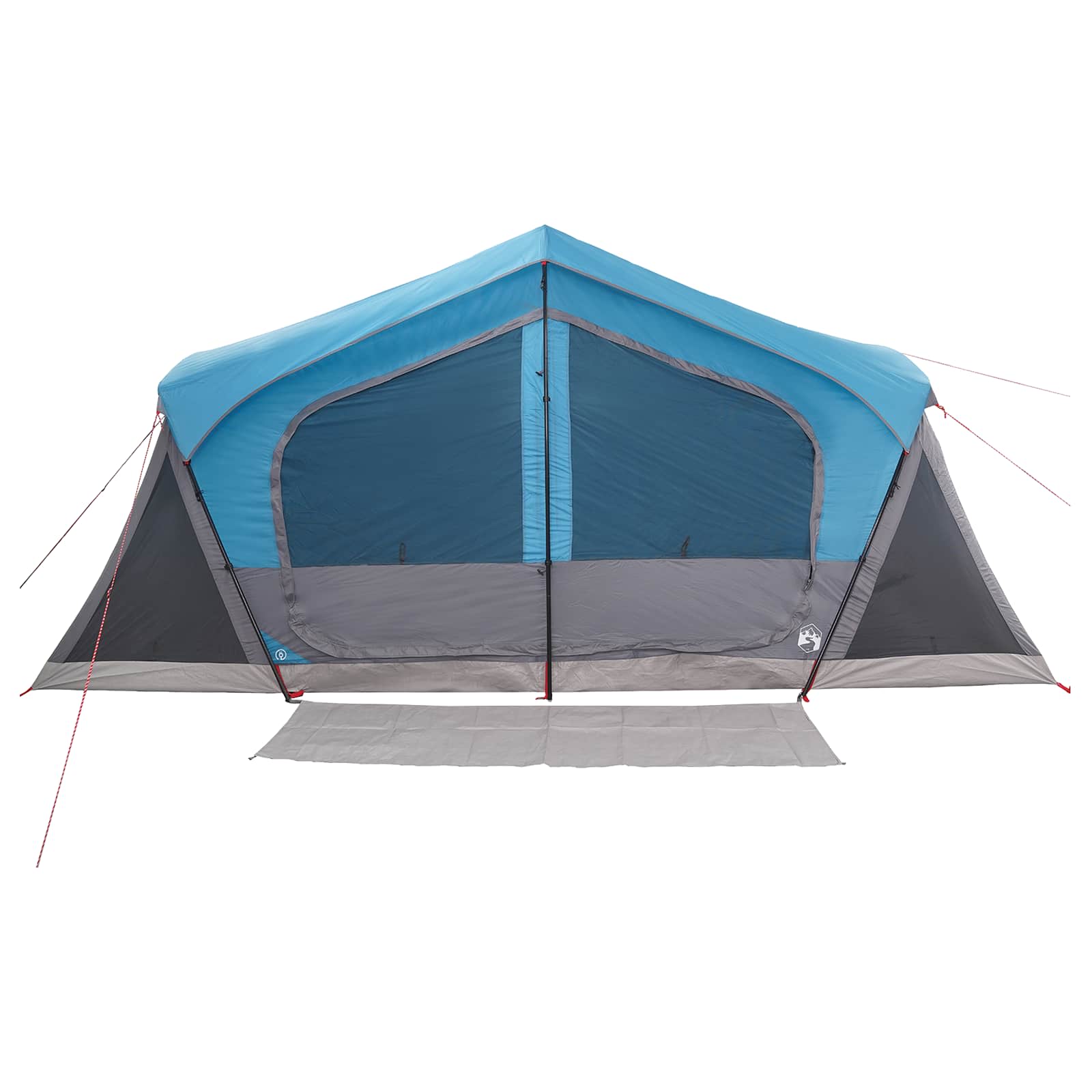 Huisje Tent met dak Blauw 480 x 273 x 205 cm Polyester en staal