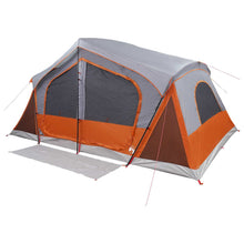 Huisje Tent met dak Grijs en Oranje 480 x 273 x 205 cm