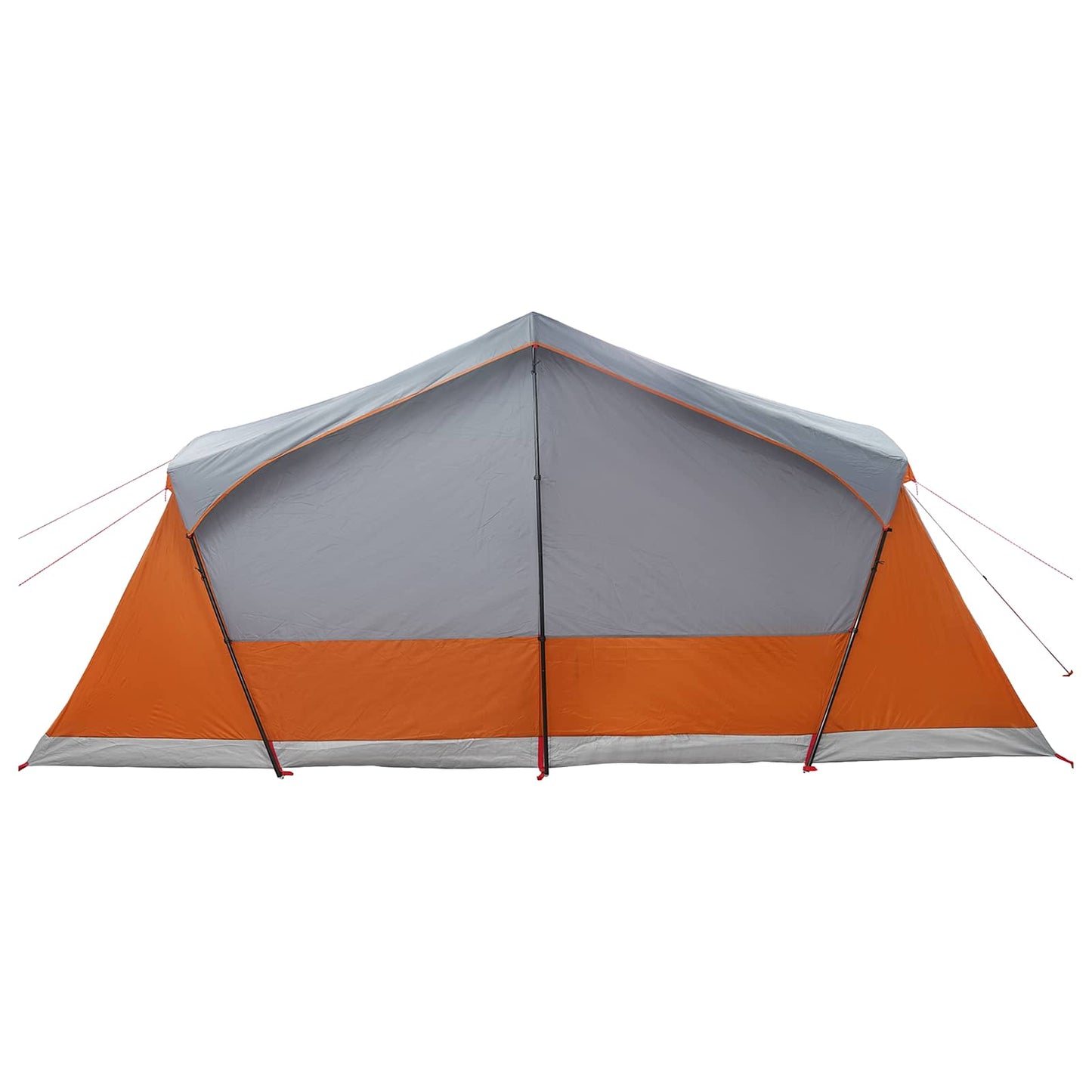 Huisje Tent met dak Grijs en Oranje 480 x 273 x 205 cm