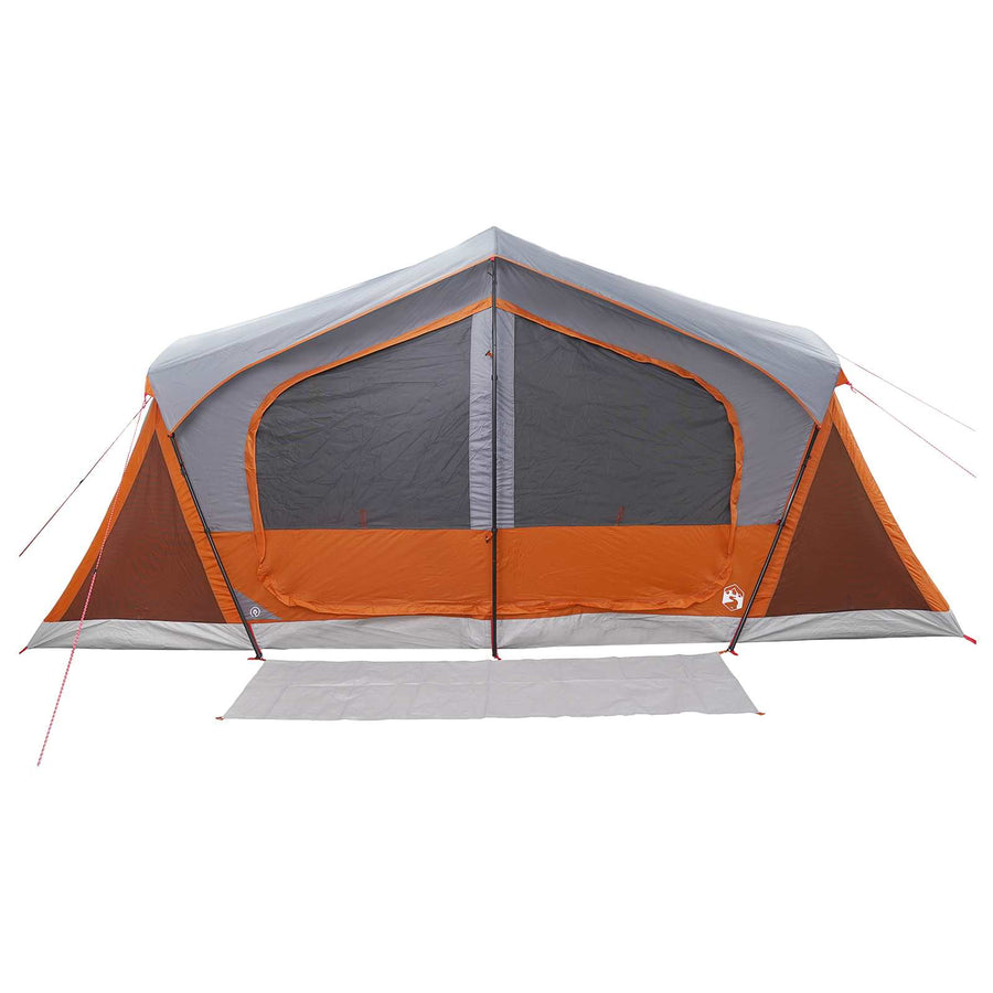 Huisje Tent met dak Grijs en Oranje 480 x 273 x 205 cm