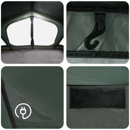 Huisje Tent Legergroen 480 x 273 x 205 cm Polyester en staal