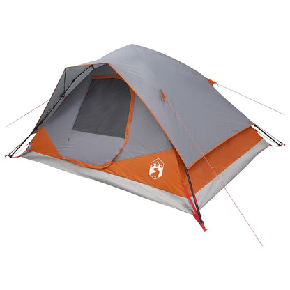 Directe Tent met dak Grijs en Oranje 305 x 215 x 140 cm