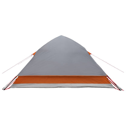 Directe Tent met dak Grijs en Oranje 305 x 215 x 140 cm