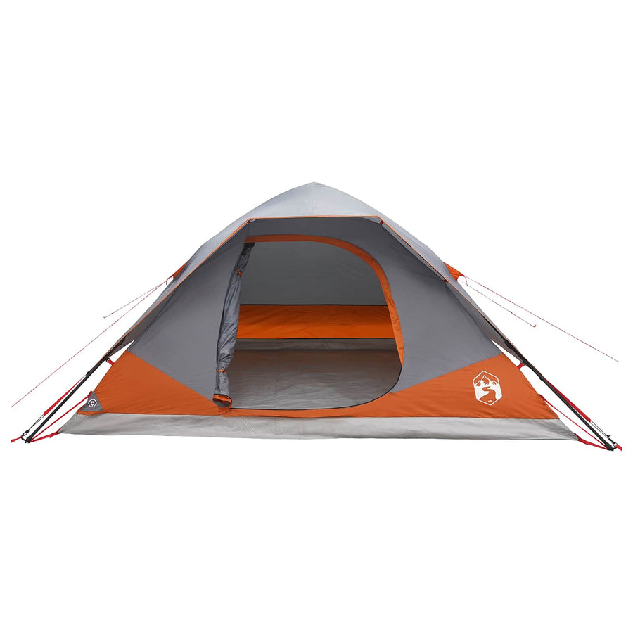 Directe Tent met dak Grijs en Oranje 305 x 215 x 140 cm