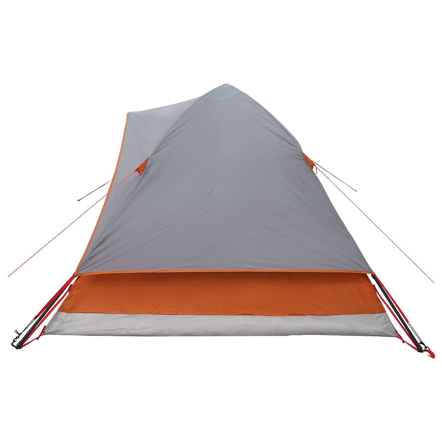 Directe Tent met dak Grijs en Oranje 305 x 215 x 140 cm