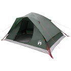 Tent 305x215x140 cm legergroen polyester staal