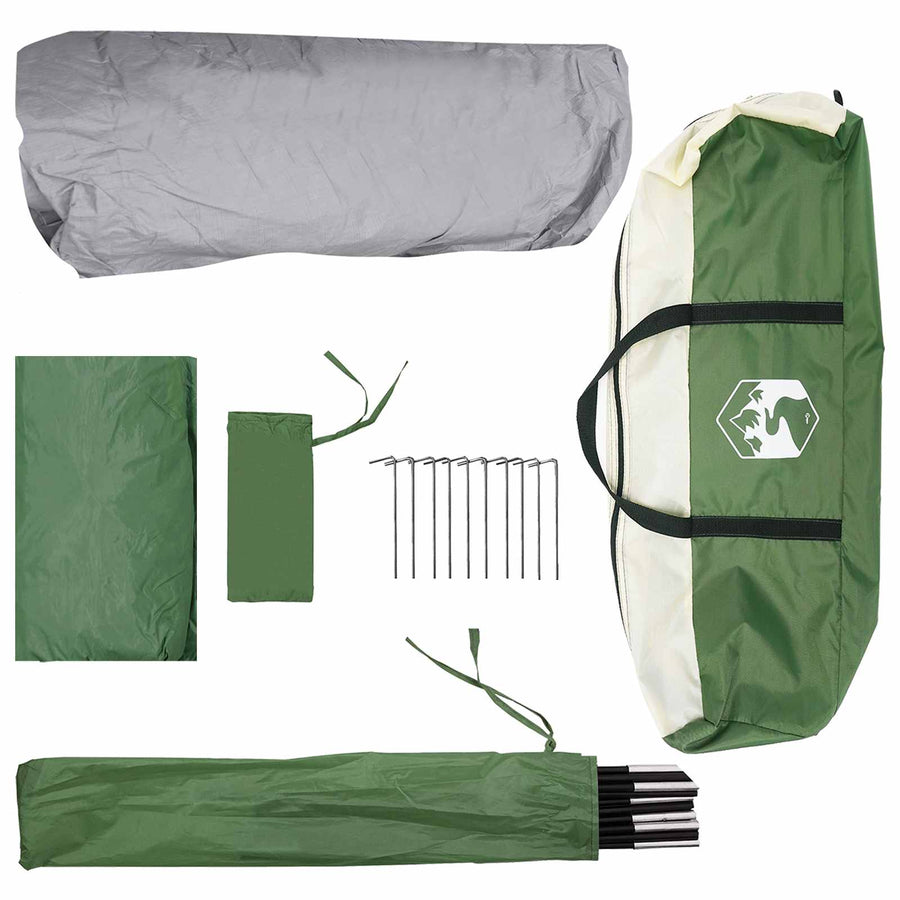 Directe Tent Groen 305 x 275 x 190 cm Polyester en staal