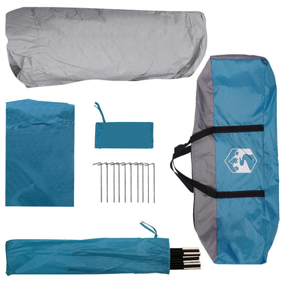 Directe Tent Blauw 305 x 275 x 190 cm Polyester en staal