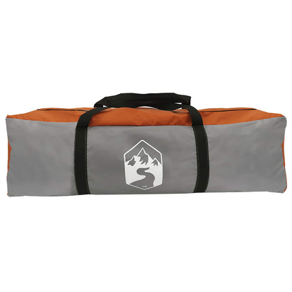 Directe Tent met dak Grijs en Oranje 305 x 275 x 190 cm