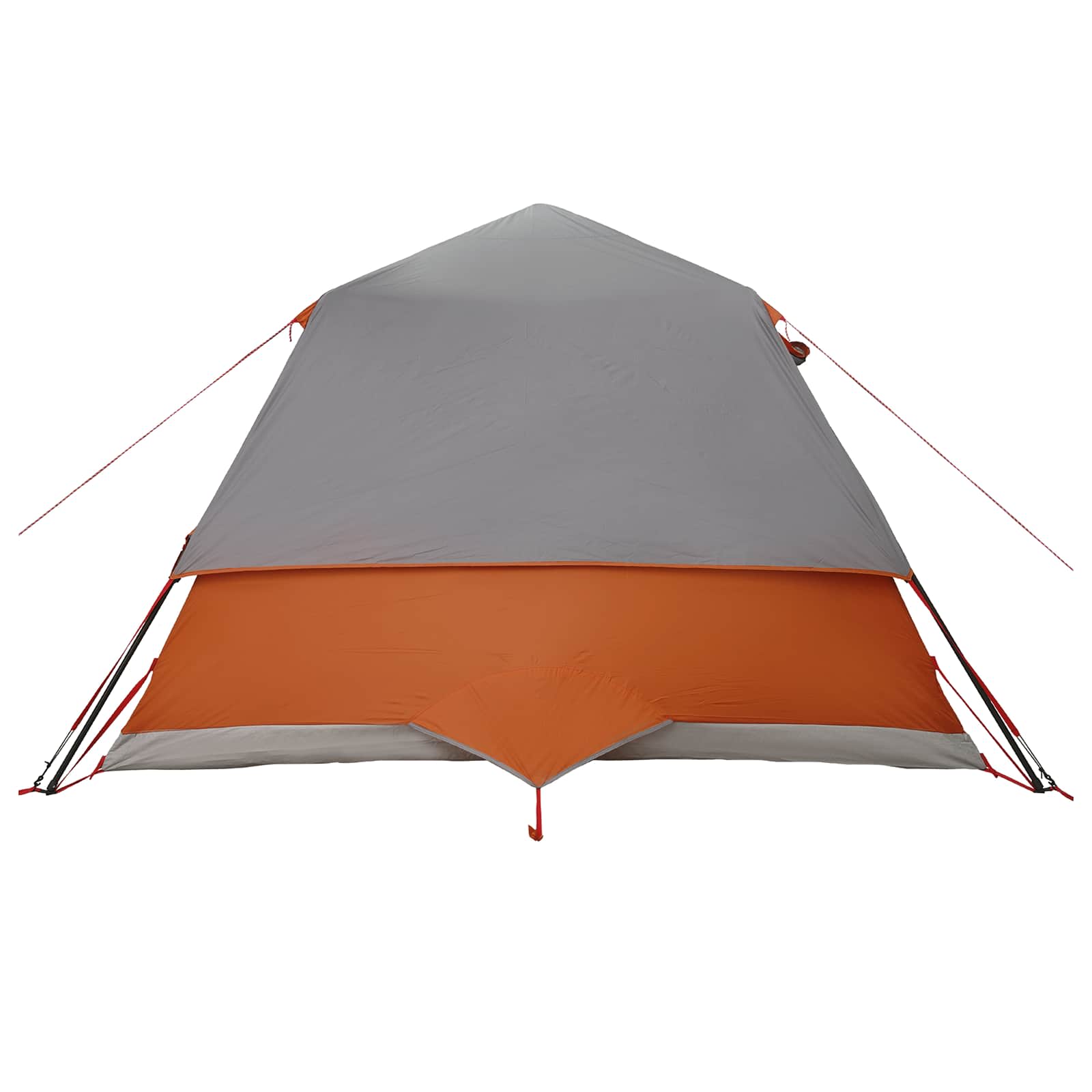Directe Tent met dak Grijs en Oranje 305 x 275 x 190 cm